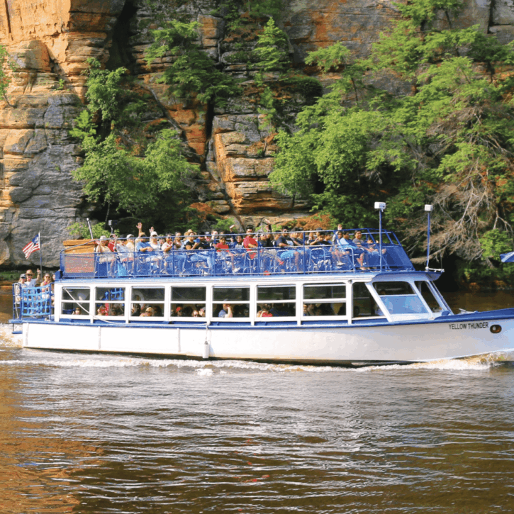 Attractions Dells Boat Tours