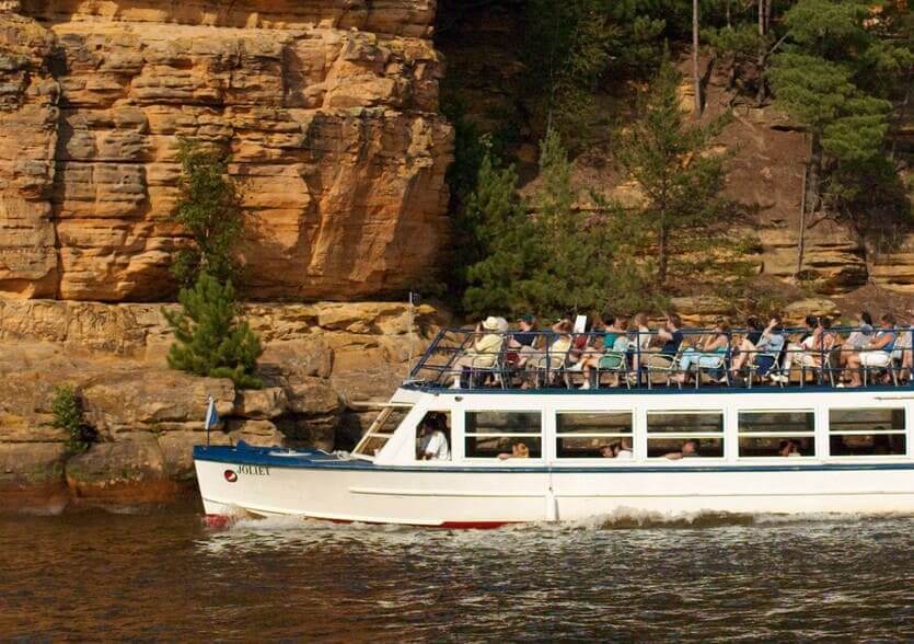 lower dells boat tour