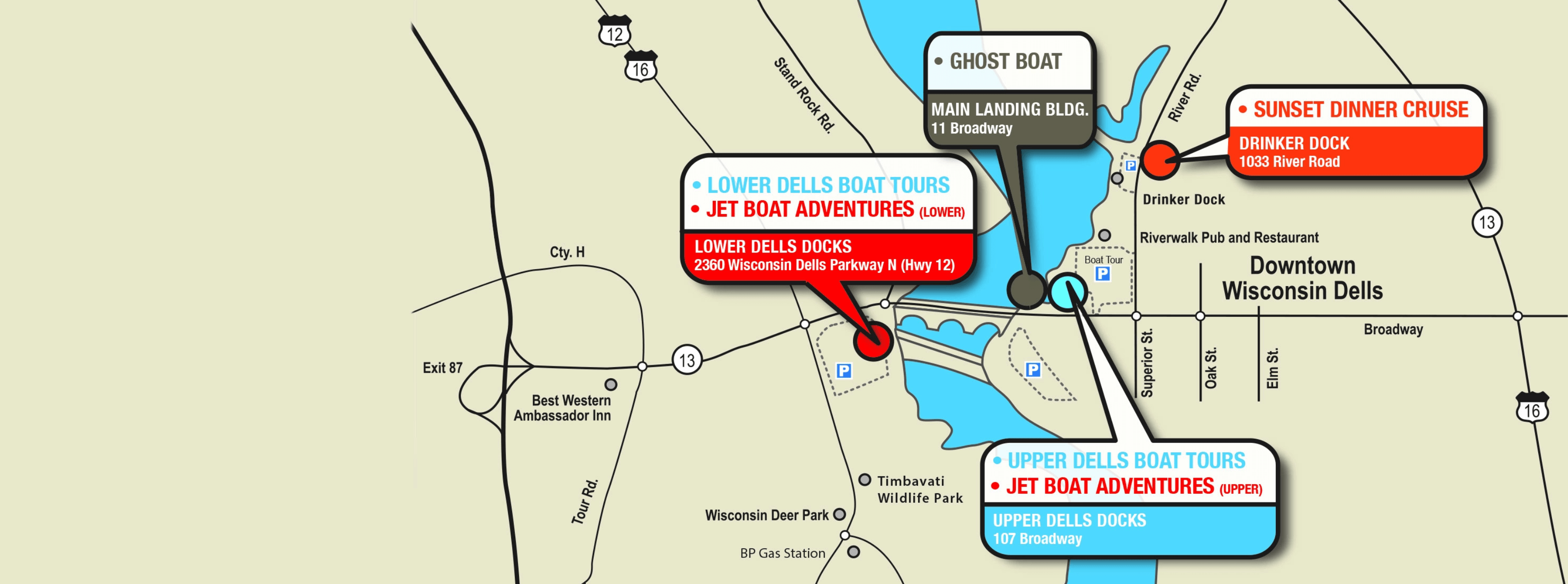 ghost boat tour dells